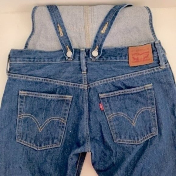 Levi’s Reno Heritage Denim Overalls S - Picture 5 of 12